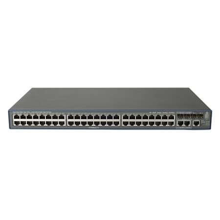 HPE 3600-48 v2 EI, Managed, L3, Fast Ethernet (10/100), Vollduplex, Rack-Einbau, 1U