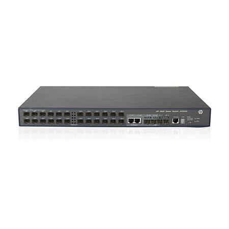 HPE 3600-24-SFP v2 EI, Managed, L3, Vollduplex, Rack-Einbau, 1U