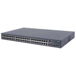 HPE A 5120-48G SI, Managed, L3, Gigabit Ethernet (10/100/1000), Vollduplex, Rack-Einbau, 1U