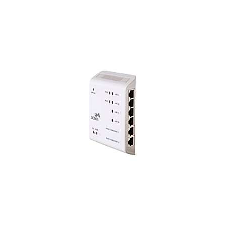 HPE 3com IntelliJack Gigabit Switch NJ1000, Managed, L2, Vollduplex, Power over Ethernet (PoE)