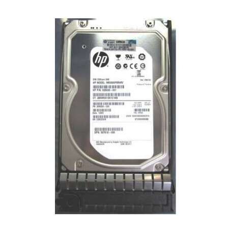 HPE 3TB hot-plug dual-port SAS hard disk drive, 3 TB, 7200 RPM, 3.5", SAS