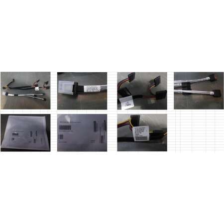 HPE 826011-001, Kabelsatz, Schwarz