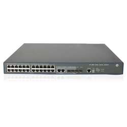 HPE 3600-24-PoE+ v2 EI, Managed, L3, Fast Ethernet (10/100), Vollduplex, Power over Ethernet (PoE), Rack-Einbau
