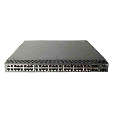 HPE A 5800AF-48G, Managed, L3, Gigabit Ethernet (10/100/1000), Vollduplex, Rack-Einbau, 1U