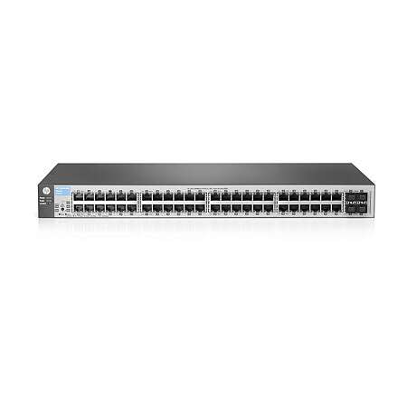 HPE V 1810-48G, Managed, L2, Gigabit Ethernet (10/100/1000), Vollduplex, Rack-Einbau, 1U