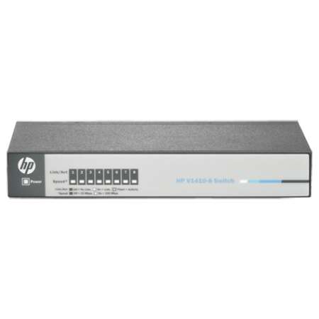 HPE V 1410-8, Unmanaged, Fast Ethernet (10/100), Vollduplex
