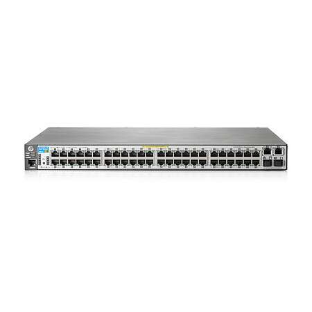 HPE ProCurve 2620-48-PoE+, Managed, L2, Fast Ethernet (10/100), Power over Ethernet (PoE), Rack-Einbau, 1U