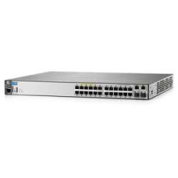 HPE ProCurve 2620-24-PoE+, Managed, L3, Fast Ethernet (10/100), Power over Ethernet (PoE), Rack-Einbau, 1U
