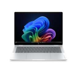 HP EliteBook X Flip G2i NGAI Ultra 7 356H, 32 GB DDR5, 512GB SSD NVMe Gen5, 14" 2.8k Touchscreen 500nits, Graphics, Xe3 Celestial, 4 Xe3-Cores, Win11 Pro, Silber, 3 Jahre Vor‑Ort Service