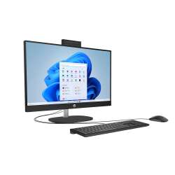 HP All-in-One 24-cr0659nz, Renew, AMD Ryzen AI 7 PRO 360, 16 GB DDR5, 1TB SSD, 23.8" FHD 1920x1080 Anti-Glare, AMD Radeon RX Vega 8 (Renoir), Win11 Pro, Schwarz, 1 Jahr Bring‑In Garantie