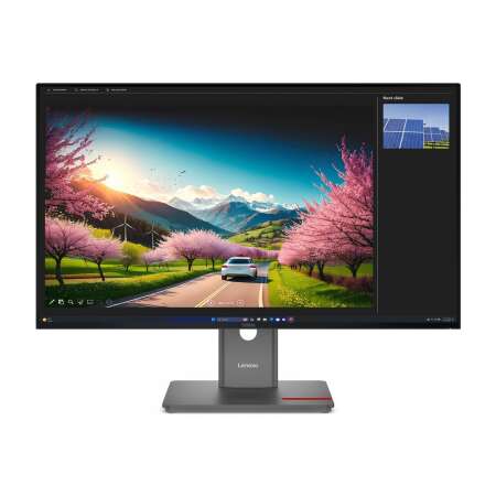 Lenovo ThinkVision P32UD-40 Monitor, 80 cm (31.5"), 3840 x 2160 Pixel, 4K Ultra HD, LCD, 6 ms, Schwarz