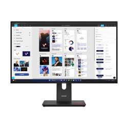 Lenovo ThinkVision T32UD-40 Monitor, 80 cm (31.5"), 3840 x 2160 Pixel, 4K Ultra HD, LCD, 6 ms, Schwarz