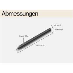 HP Wiederaufladbarer Tilt Pen MPP 2.0 (schwarz) - Open Box
