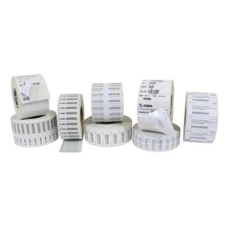 Zebra Zebra 10026769, Weiss, Rolle, Polyester, Wärmeübertragung, 10 cm, 4 cm