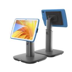 Zebra Zebra STND-ET4X-10POS1-01, Multimedia-Ständer, Schwarz, Tablet, 25,6 cm (10.1"), Elektronisch, Zebra ET40-HC, ET45-HC