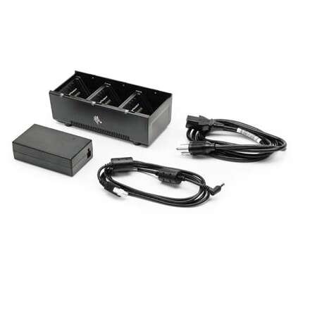 Zebra Zebra SAC-MPP-3BCHGEU1-01, AC, Indoor Batterieladegerät, ZQ610, ZQ620, QLn220, QLn320, QLn420, QLn220 HC, QLn320 HC, ZQ510, ZQ520, Schwarz, Gleichstrom