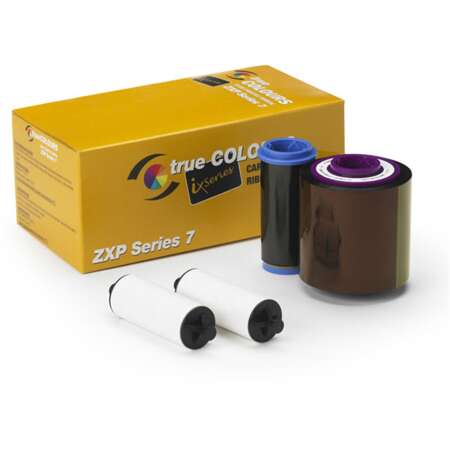 Zebra Zebra Color Ribbon YMCKO, ZXP Series 7, 750 Seiten, Wärmeübertragung, YMCKO, Zebra, Box