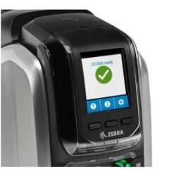 Zebra Zebra ZC300, Farbstoffsublimation, 300 x 300 DPI, PVC, PVC Komposition, 900 Karte/h, 200 Karte/h, Schwarz, Silber
