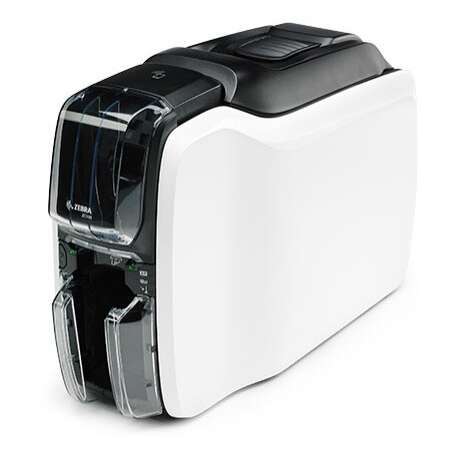 Zebra Zebra ZC100, Farbstoffsublimation/Wärmeübertragun, 300 x 300 DPI, PVC, PVC Komposition, 700 Karte/h, 150 Karte/h, Schwarz, Weiss