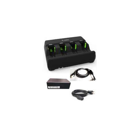 Zebra Zebra SAC3600-KIT, Batterieladegerät-Set, Schwarz, Schwarz, Zebra, LI3608-SR LI3678-SR DS3608-SR DS3678-SR DS3608-HP DS3678-HP DS3608-HD DS3678-HD DS3608-ER..., 4,5 h