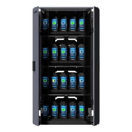 Zebra Zebra CS-CAB-3-FLTPK-B-EMEA, Grau, Schlüssel, 3 Regale