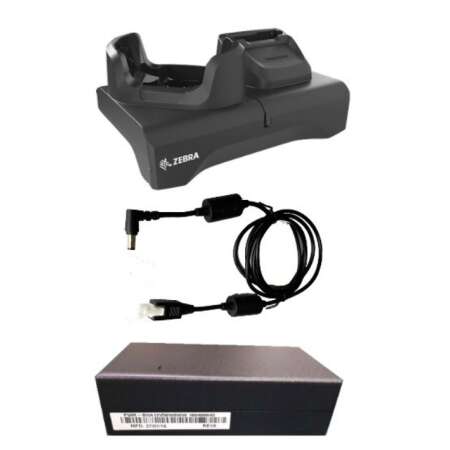 Zebra Zebra TC73/TC78 ENET 1-SLOT AND SPARE, Ladestation, Zebra, TC73, TC78, Schwarz, 100-240 V, 2.4 A