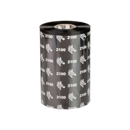 Zebra Zebra 2100 Wax, 450 m, 10,2 cm, 12 Stück(e), Schwarz, Wachs, 2,5 cm