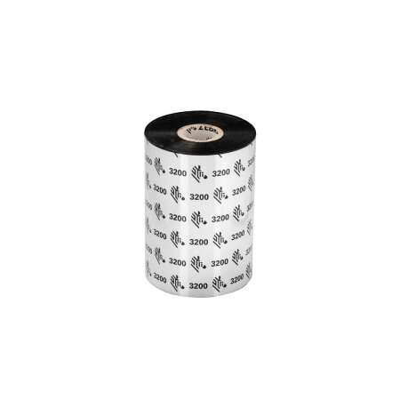 Zebra Zebra 3200 Wax/Resin, 450 m, 8,9 cm, 6 Stück(e), Schwarz, Wachs, 2,5 cm
