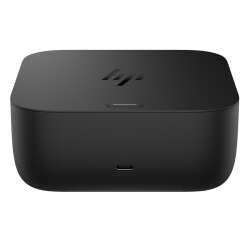 HP USB-C 100W G6 Dock EMEA-INTL EN Loc-E. Schwarz, Name...
