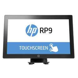 HP RP9 G1 Retail-System, Modell 9015. 39,6 cm (15.6"), Display-Auflösung: 1366 x 768 Pixel, Touchscreen Technologie: Projizierts Kapazitivsystem. Intel®  i5-6500, Prozessorgeneration: Intel® Core™ i5 der sechsten Generation. Speicherkapazität: 4 GB,  DDR4