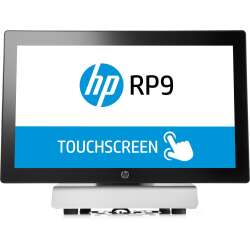 HP RP9 G1 Retail-System, Modell 9015. 39,6 cm (15.6"), Display-Auflösung: 1366 x 768 Pixel, Touchscreen Technologie: Projizierts Kapazitivsystem. Intel®  i5-6500, Prozessorgeneration: Intel® Core™ i5 der sechsten Generation. Speicherkapazität: 4 GB,  DDR4
