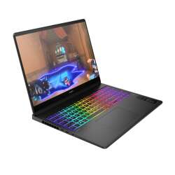 HP OMEN MAX Gaming Laptop 16-ah0999nz , HP Renew, Intel CoreUltra 9 275HX (24 Core, bis 5,4GHz) , 64 GB DDR5, 2TB SSD, 16" 2.5K 2560x1440 BrightView OLED  glaenzend , NVIDIA RTX 5090 GPU mit 24GB RAM, Win11 Home, Silber, 2 Jahre HP Garantie