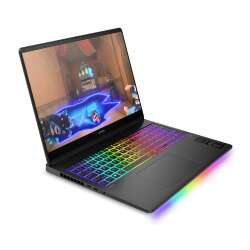 HP OMEN MAX Gaming Laptop 16-ah0999nz , HP Renew, Intel CoreUltra 9 275HX (24 Core, bis 5,4GHz) , 64 GB DDR5, 2TB SSD, 16" 2.5K 2560x1440 BrightView OLED  glaenzend , NVIDIA RTX 5090 GPU mit 24GB RAM, Win11 Home, Silber, 2 Jahre HP Garantie