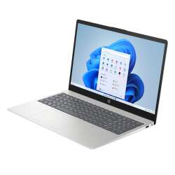 HP AI 15-fd2708nz Notebook, Renew, Intel Ultra 7 255U, 32 GB DDR5, 512GB SSD, 15.6" FHD 1920x1080 Anti-Glare 250 nits, Intel Graphics, Win11 Pro, Silber, 1 Jahr Bring‑In Garantie