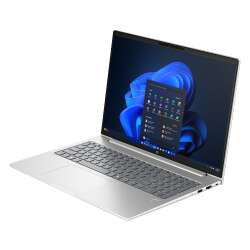HP ProBook 4 G1a 16 AI 7 250, 16 GB DDR5, 512 GB SSD mit -AnbindungEntspiegeltes 16"-WUXGA-Display (1920 x 1200 Pixel) mit UWVA und (300 cd/m²)802.11ax, 16" WUXGA 1920x1200 Touchscreen, AMD Radeon 780M, Win11 Pro, Silber, 3 Jahre Vor‑Ort Service
