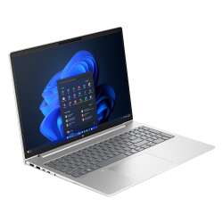 HP ProBook 4 G1a 16 AI 7 250, 16 GB DDR5, 512 GB SSD mit -AnbindungEntspiegeltes 16"-WUXGA-Display (1920 x 1200 Pixel) mit UWVA und (300 cd/m²)802.11ax, 16" WUXGA 1920x1200 Touchscreen, AMD Radeon 780M, Win11 Pro, Silber, 3 Jahre Vor‑Ort Service