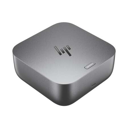HP Thunderbolt 4 100 W G6 Dockingstation (damaged box), Kabelgebunden, Thunderbolt 4, 100 W, 10,100,1000,2500 Mbit/s, Grau, 5K Ultra HD, Nachfolger von 4J0A2AA, schweizer Version,  HP Garantie