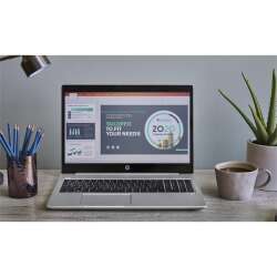 HP ProBook 450 G7 Refurbished i5-10210U, 32 GB DDR4, 512 GB NVMe SSD, 15.6" FHD 1920x1080 Anti-Glare, UHD-Grafik, Win11 Pro, Silber, 1 Jahr Vor‑Ort Service #1