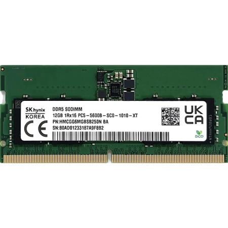 HP 12 GB DDR5 5600 SODIMM-Arbeitsspeicher , Neu ausgebaut , Spare P33447-001