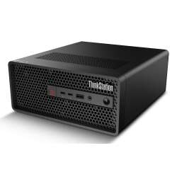 Lenovo ThinkStation P3 Ultra SFF. Intel®  i7-14700K.  32 GB,  DDR5-SDRAM, 4800 MHz. 1 TB, SSD. Eingebautes  Intel UHD Graphics 770,  NVIDIA RTX A1000. Windows 11 Pro,  64-Bit. Stromversorgung: 300 W.  Mini Tower. Workstation. Schwarz