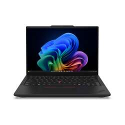 Lenovo ThinkPad T14 Gen 7 (Intel) Copilot+ PC. Laptop,  Intel Core Ultra 7, Prozessor: 355. 35,6 cm (14"),  WUXGA, Display-Auflösung: 1920 x 1200 Pixel.  64 GB,  LPDDR5x-SDRAM. 1 TB, SSD. Eingebautes  Intel-Grafik. Windows 11 Pro. Schwarz. Gewicht: 1,37 k