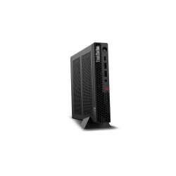 Lenovo ThinkStation P3 Tiny Gen 2. Intel Core Ultra 7, Prozessor: 265.  32 GB,  DDR5-SDRAM, 5600 MHz. 512 GB, SSD. Eingebautes  Intel-Grafik,  NVIDIA RTX A400. WLAN. Windows 11 Pro. Stromversorgung: 330 W. Workstation. Gewicht: 1,4 kg. Schwarz