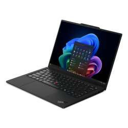 Lenovo ThinkPad X1 Carbon Gen 14 Aura Edition Copilot+ PC. Laptop,  Intel Core Ultra 7, Prozessor: 355. 35,6 cm (14"),  WUXGA, Display-Auflösung: 1920 x 1200 Pixel, Touchscreen.  32 GB,  LPDDR5x-SDRAM. 1 TB, SSD. Mobilfunknetzgenerierung: 5G. Windows 11 P