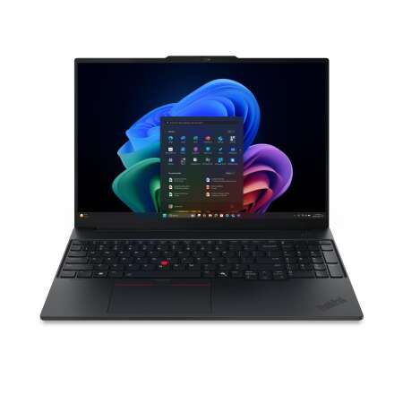 Lenovo ThinkPad E16 Gen 4 (Intel) Copilot+ PC. Laptop,  Intel Core Ultra 5, Prozessor: 325. 40,6 cm (16"),  WUXGA, Display-Auflösung: 1920 x 1200 Pixel.  16 GB,  DDR5-SDRAM. 512 GB, SSD. Eingebautes  Intel-Grafik. Windows 11 Pro. Schwarz. Gewicht: 1,63 kg
