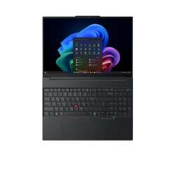Lenovo ThinkPad E16 Gen 4 (Intel) Copilot+ PC. Laptop,  Intel Core Ultra 5, Prozessor: 325. 40,6 cm (16"),  WUXGA, Display-Auflösung: 1920 x 1200 Pixel.  16 GB,  DDR5-SDRAM. 512 GB, SSD. Eingebautes  Intel-Grafik. Windows 11 Pro. Schwarz. Gewicht: 1,63 kg