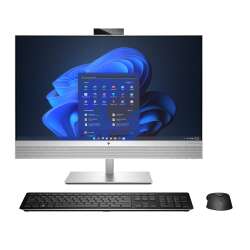 HP EliteOne 870 G9 AiO, Renew, Intel Core i5-14500, 16 GB DDR5, 512GB SSD, 27" QHD 2560x1440 Touchscreen, UHD Graphics 770, Win11 Pro, Silber, 1 Jahr Vor‑Ort Service
