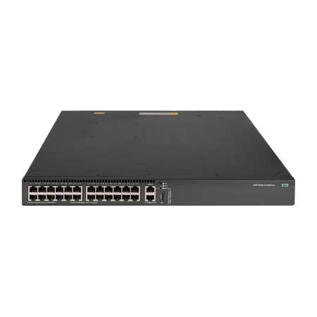 HPE Networking Comware Switch 24P Multigigabit 100M/1G/2.5G/5G/10GBase-T PoE8 1 Slot 5600HI, Managed, L3, 2.5G Ethernet (100/1000/2500), Power over Ethernet (PoE), Rack-Einbau, 1U Networking Comware Switch 24P Multigigabit 100M/1G/2.5G/5G/10GBase-T PoE8 1