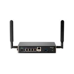HPE Aruba Networking 9004 (RW) 4-Port 10/100/1000BASE-T 2K Clients with LTE TAA Branch Gateway, Schwarz, Desktop-/Rackmontage, LAN, Status, System, WAN, Extern, SMA, 10,100,1000 Mbit/s Networking 9004 (RW) 4-Port 10/100/1000BASE-T 2K Clients with LTE TAA