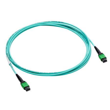 HPE InfiniBand NDR/Ethernet 8 Fiber MPO to 8 Fiber MPO Multi-mode 15m Cable, 15 m, MPO, MPO InfiniBand NDR/Ethernet 8 Fiber MPO to 8 Fiber MPO Multi-mode 15m Cable