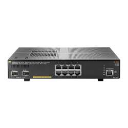 HPE Aruba Networking 2930F 8G PoE+ 2SFP+, Managed, L3, Gigabit Ethernet (10/100/1000), Power over Ethernet (PoE), Rack-Einbau, 1U 2930F 8G PoE+ 2SFP+ Switch